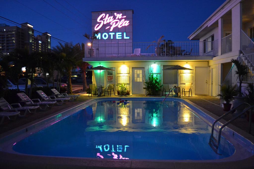 Sta N Pla Motel Клеруотер-Бич Экстерьер фото